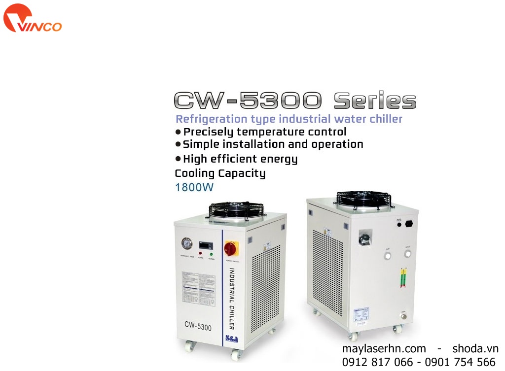 Water chiller CW5300(for 180W-300W)