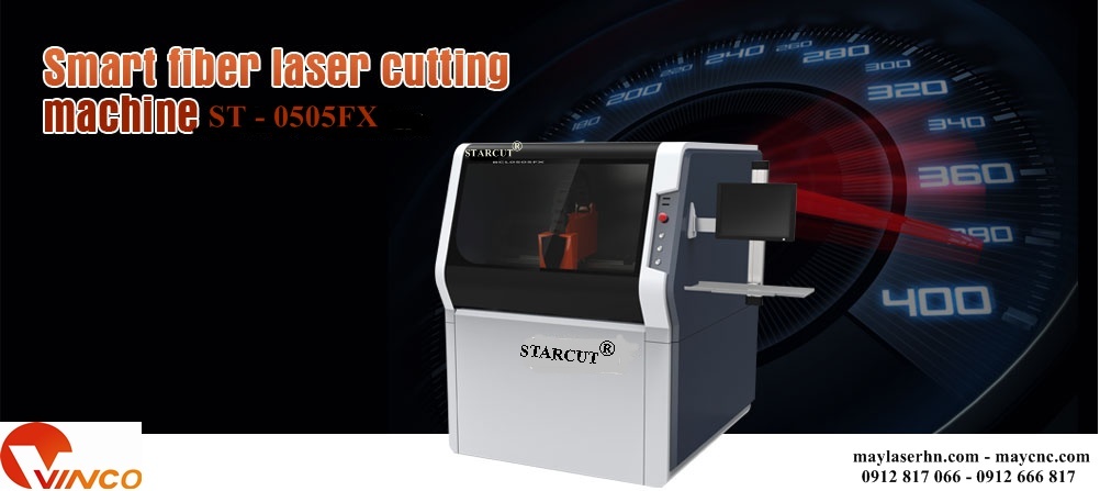 Máy cắt khắc kim loại Laser Starcut Fiber ST0505-FX2 Series