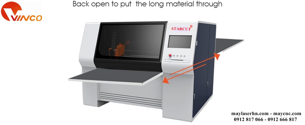 Máy cắt khắc kim loại Laser Starcut Fiber ST1309-FX14 Series