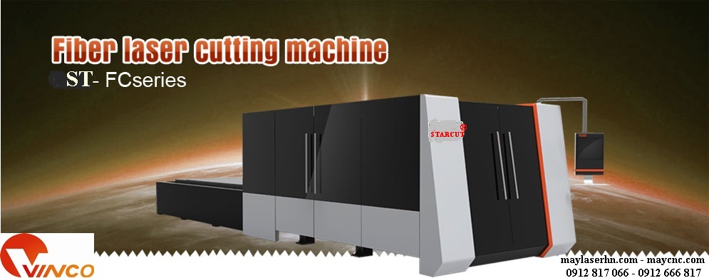 Máy cắt khắc kim loại Laser Starcut Fiber St-FC1 Series