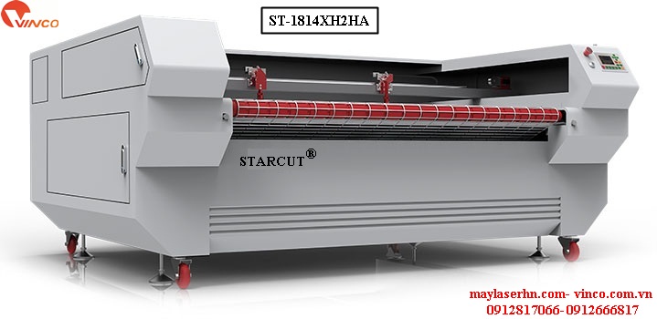  Máy laser CO2 tự động ăn vật liệu Starcut ST-1814XH2HA Series